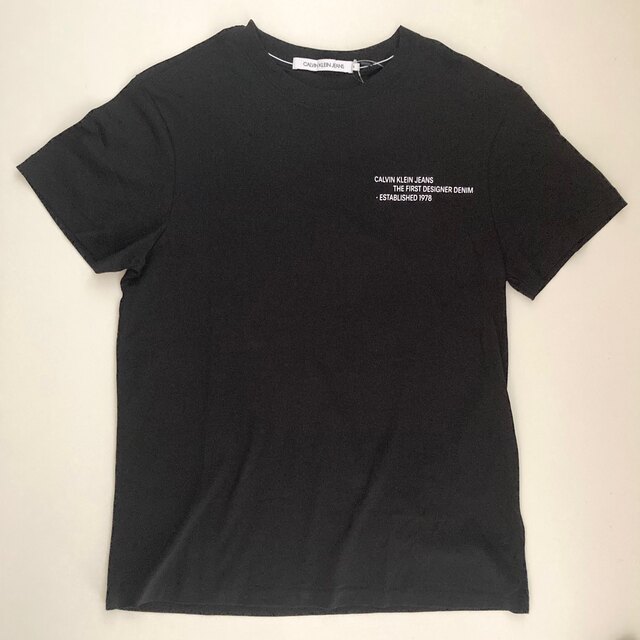 Calvin Klein(カルバンクライン)の新品未使用 Calvin Klein カルバンクライン Tシャツ ロゴ 半袖 メンズのトップス(Tシャツ/カットソー(半袖/袖なし))の商品写真