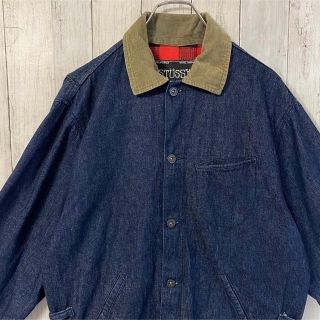 STUSSY - stussy ステューシー カバーオール コーデュロイ 90s デニム