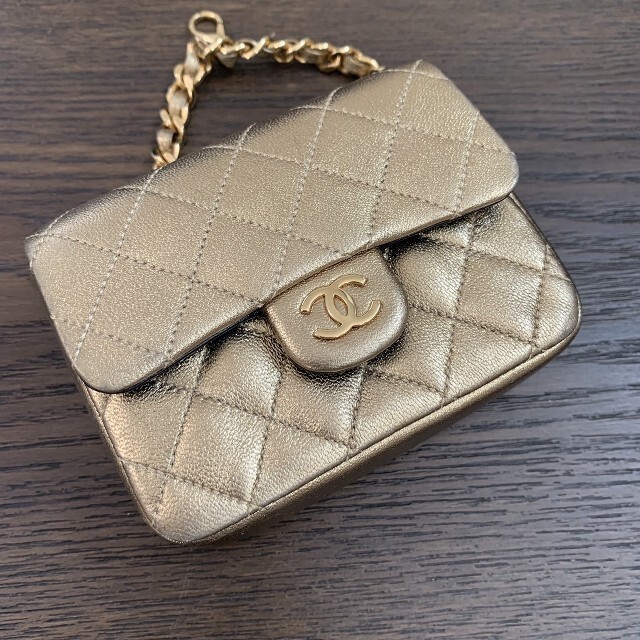 CHANEL  ヴィンテージ　チェーンショルダー　ポーチ