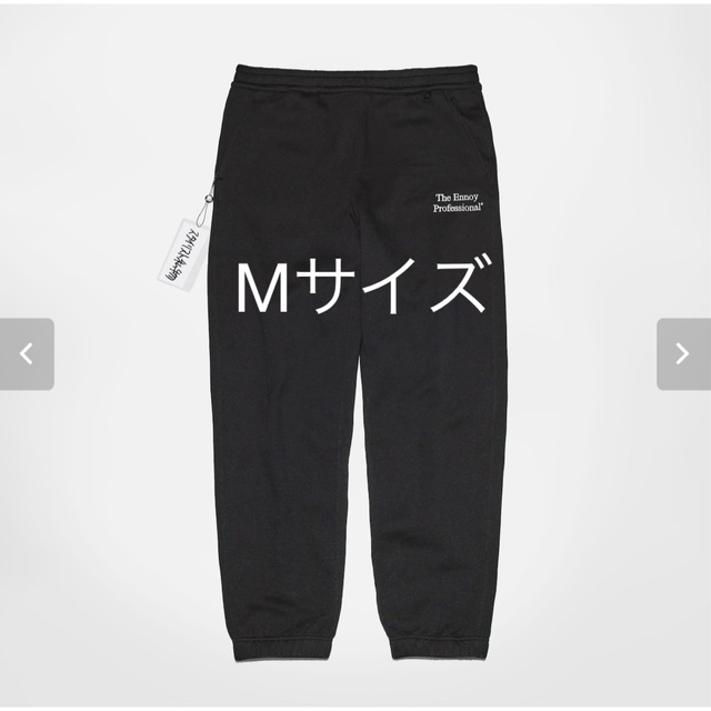 ennoy エンノイとスタイリスト私物 SWEAT PANTS BLACK M