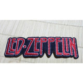 英語■赤黒レッド・ツェッペリンLed ZeppelinUKロック刺繍ワッペン新品(各種パーツ)