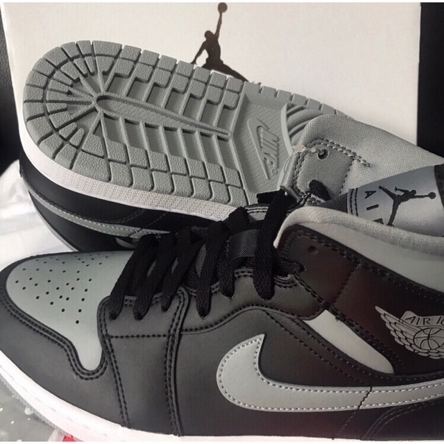 NIKE AIR JORDAN 1 MID  "shadow" 23.5cm 1