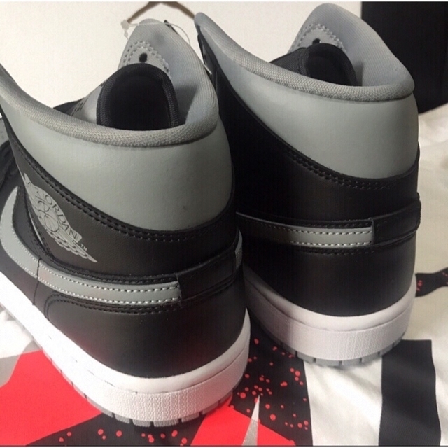 NIKE AIR JORDAN 1 MID  "shadow" 23.5cm 6