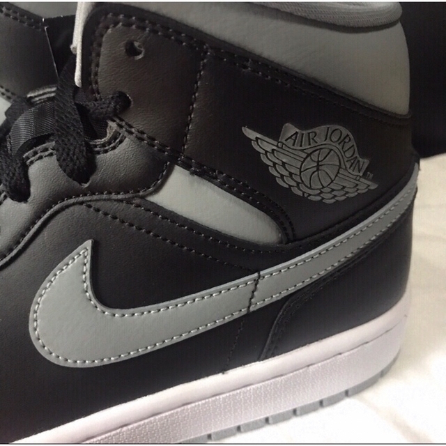 NIKE AIR JORDAN 1 MID  "shadow" 23.5cm 3