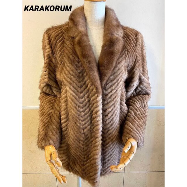 KARAKORUM ✨カラコルムミンクコート 毛皮ファー 高級 美品 310