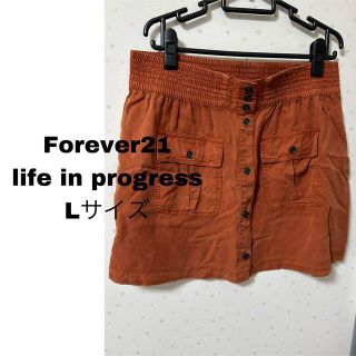 フォーエバートゥエンティーワン(FOREVER 21)のForever21 life in progress ミニスカート(ミニスカート)