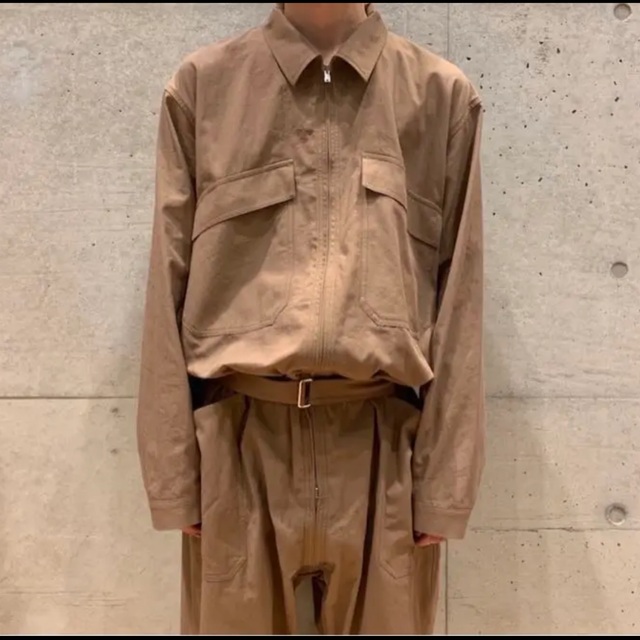 オーラリー auralee ジャンプスーツ(size 3 brown