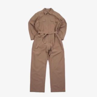 AURALEE - AURALEE 20ss ジャンプスーツ ブラウン 極美品の通販|ラクマ