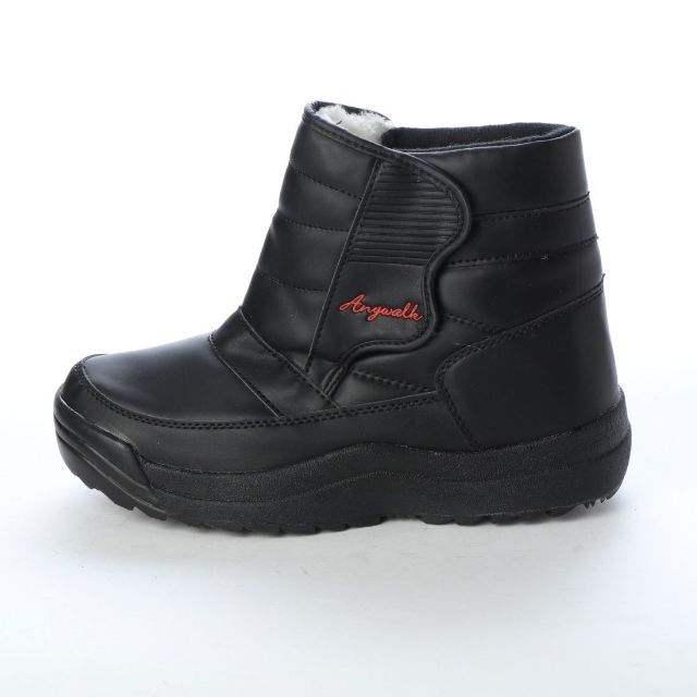 【新品 未使用】防寒ブーツ メンズ ブラック 25.0cm 黒 18386 メンズの靴/シューズ(長靴/レインシューズ)の商品写真