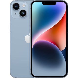 アップル(Apple)のApple iPhone 14 128GB SIMフリー 5G対応 ブルー(スマートフォン本体)