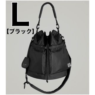 ハイク(HYKE)のHYKE PORTER 2WAY TOOL BAG (LARGE) black(ショルダーバッグ)