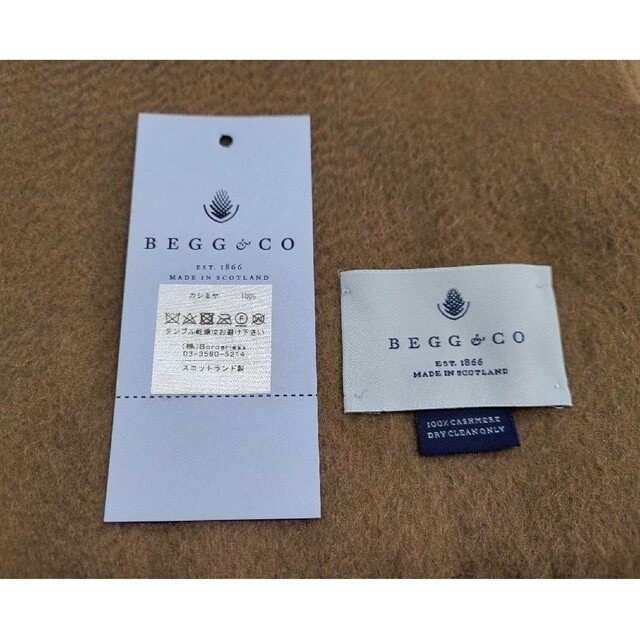 L'Appartement DEUXIEME CLASSE(アパルトモンドゥーズィエムクラス)の【BEGG&CO/ベグアンドコー】Cashimere Stole アパルトモン レディースのファッション小物(ストール/パシュミナ)の商品写真