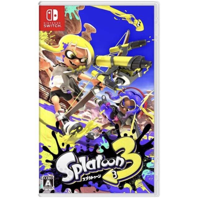 スプラトゥーン3 ニンテンドースイッチソフト エンタメ/ホビーのゲームソフト/ゲーム機本体(家庭用ゲームソフト)の商品写真