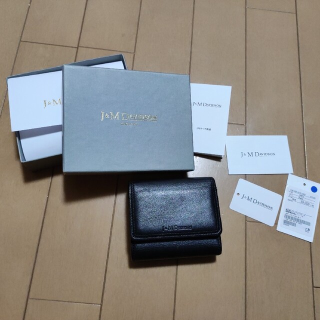 新品★ J&M Davidson ☆三つ折りミニ財布レディース