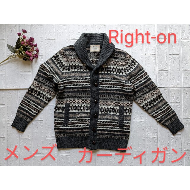 Right-on(ライトオン)のRight-on　メンズカーディガン メンズのトップス(カーディガン)の商品写真