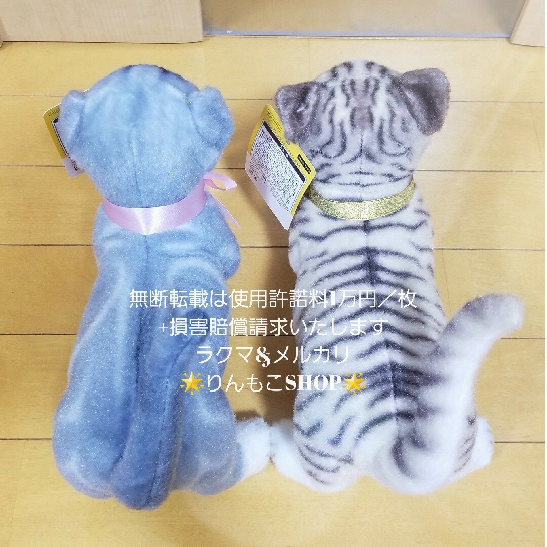 リアルアニマルCute子猫ぬいぐるみ（2匹） エンタメ/ホビーのおもちゃ/ぬいぐるみ(ぬいぐるみ)の商品写真