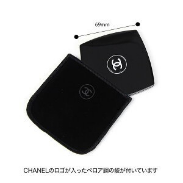 CHANEL - シャネル CHANEL コンパクトミラー袋付きの通販 by 魔女の