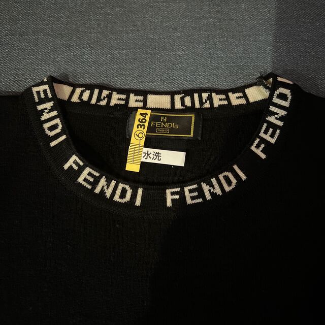 FENDI(フェンディ)のFENDI  半袖ニット クリーニング済み レディースのトップス(ニット/セーター)の商品写真