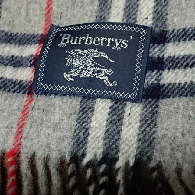 BURBERRY(バーバリー)のBurberrys バーバリー☆ひざ掛け(グレー) レディースのファッション小物(マフラー/ショール)の商品写真