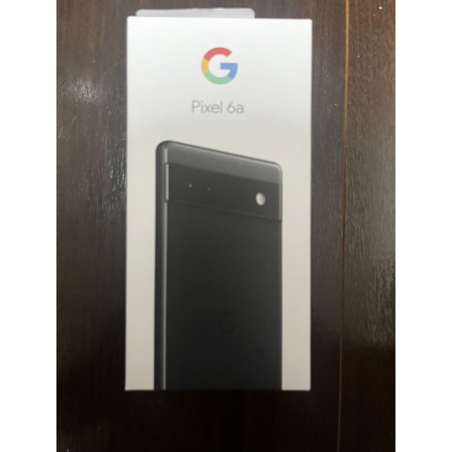 ANDROID(アンドロイド)の【新品未使用】Google Pixel 6a 128GB Charcoal スマホ/家電/カメラのスマートフォン/携帯電話(スマートフォン本体)の商品写真