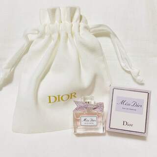Christian Dior - Christian Dior ミスディオール 香水 巾着ポーチ 新品未使用♪