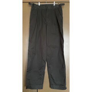 エムエイチエル(MHL.)の新品未使用⭐︎MHL. WASHD CHINO COTTON ブラウン(チノパン)