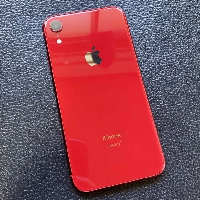 SIMフリー 本体 iPhone XR 256 GB 241 レッド 動作良好-