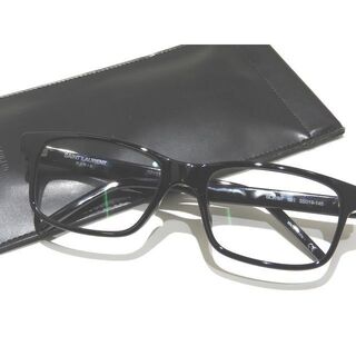まだ美品 サンローラン 眼鏡フレーム SL319/F 001 ☆ ブラック