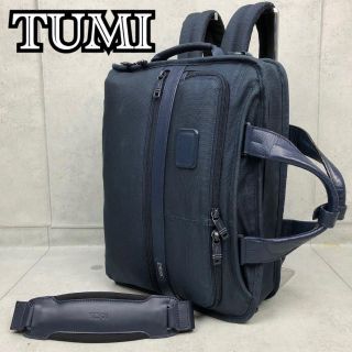 トゥミ(TUMI)の希少✨ トゥミ SHIPS 別注 3way ALPHA2 1層 スリム A4 紺(ビジネスバッグ)