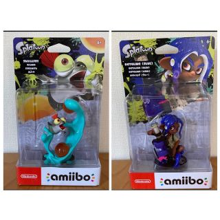 ニンテンドースイッチ(Nintendo Switch)の★ スプラトゥーン３　amiibo　２個セット★(ゲームキャラクター)