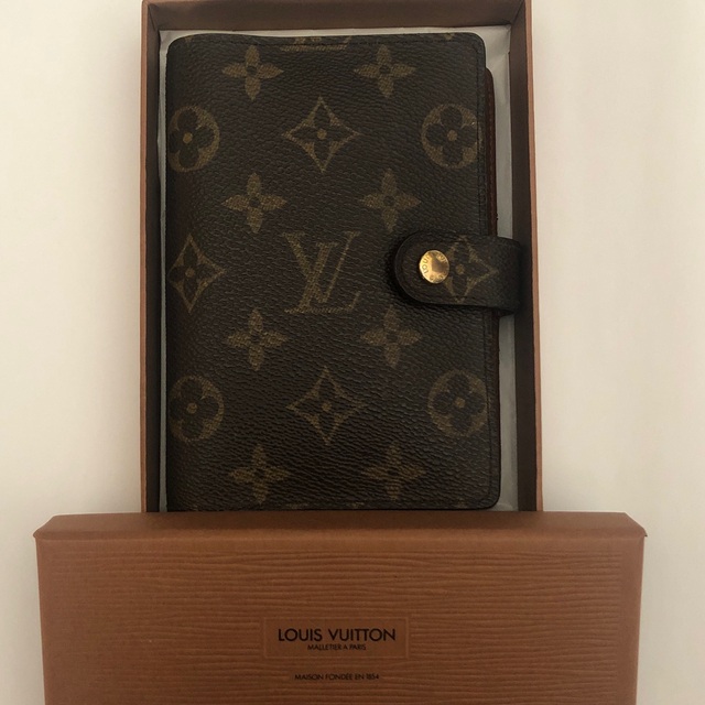 LOUIS VUITTON ルイ ヴィトン 手帳カバー【本物保証】