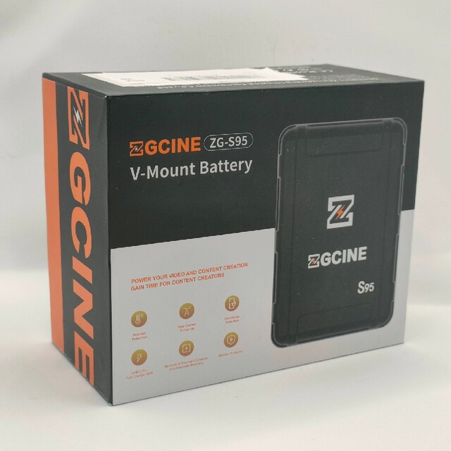【新品未使用品】ZGCINE S95 ミニ V マウント バッテリー