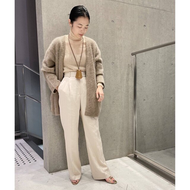 【新品タグ付き】IENA フォックスカシミヤ Vネックカーディガン