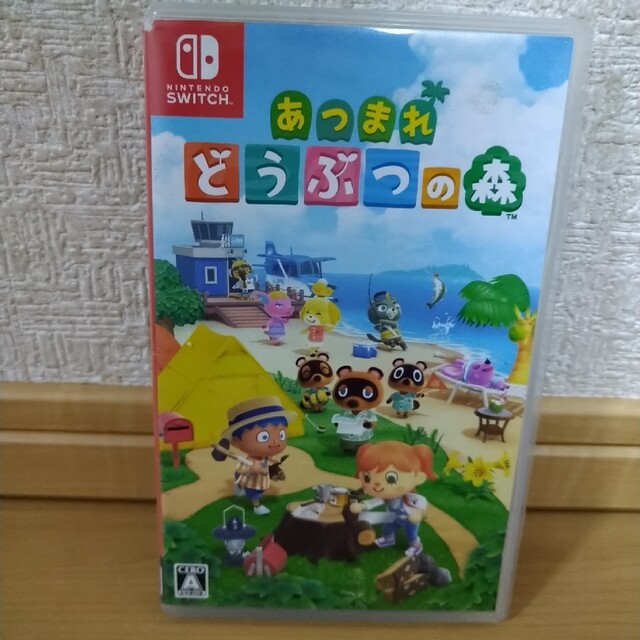 値下げしました。あつまれ どうぶつの森 Switch エンタメ/ホビーのゲームソフト/ゲーム機本体(家庭用ゲームソフト)の商品写真