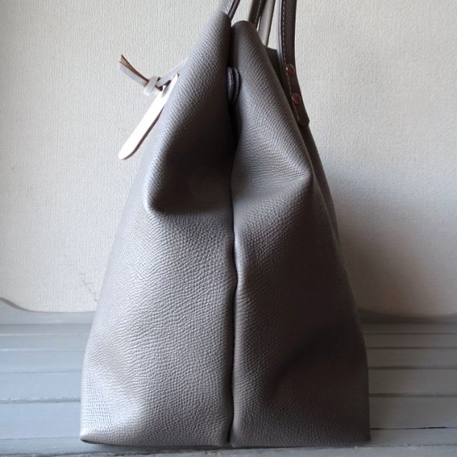 型押し 軽量 少し硬め ゆったり肩がけ サイドホック ハンドメイド ...