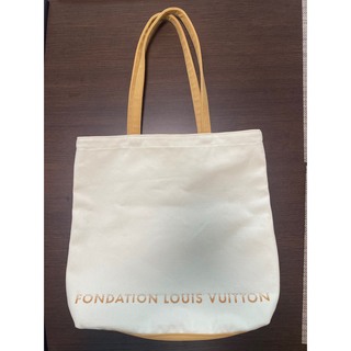 ルイヴィトン(LOUIS VUITTON)のルイヴィトン財団美術館限定キャンバストートバッグ(トートバッグ)