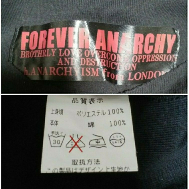 ★FOREVER ANARCHY★ ノースリーブ ミニワンピース　h.naoto 9