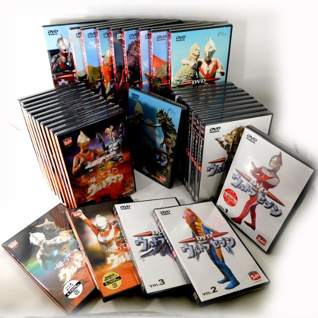 新品DVD 初代ウルトラマン,セブン,帰ってきたウルトラマン,計35巻セット | フリマアプリ ラクマ