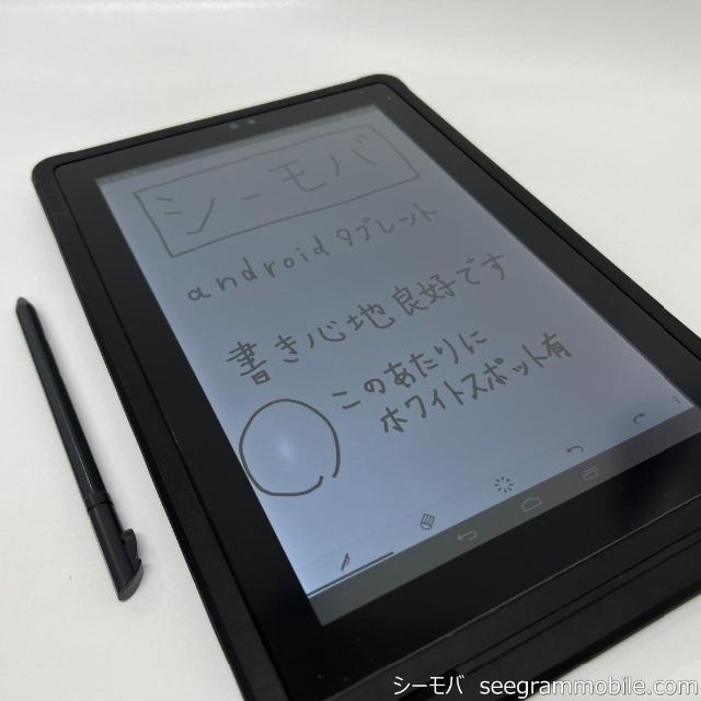 ◆中古 androidタブレット TAB-A01-SD お絵描きイラスト用に スマホ/家電/カメラのPC/タブレット(タブレット)の商品写真