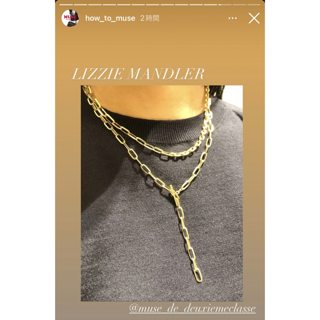 LIZZIE MANDLER FINE JEWELRY 18KYG ネックレス 2