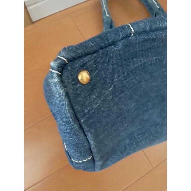 PRADA プラダ デニムトートバッグ PRADA プラダ デニムトートバッグ