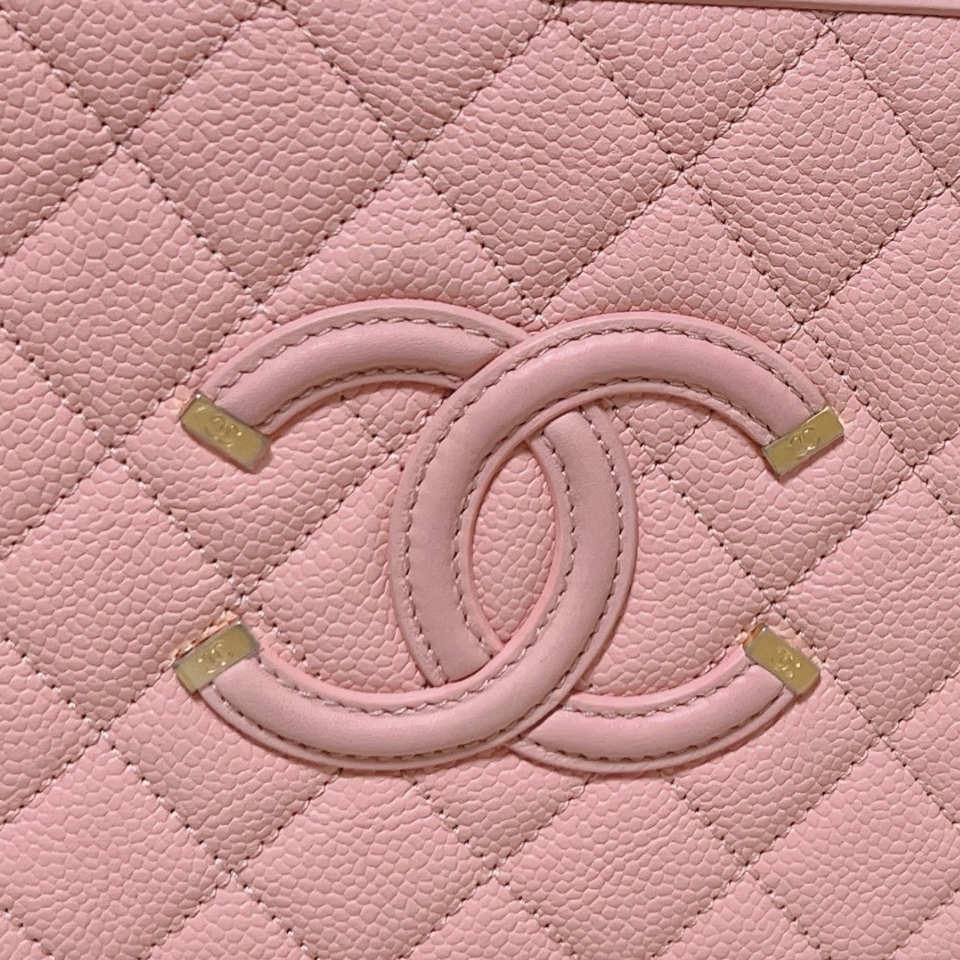 CHANEL - シャネルCCフィリグリーヴァニティケースピンクの通販 CHANEL - シャネルCCフィリグリーヴァニティケースピンクの通販