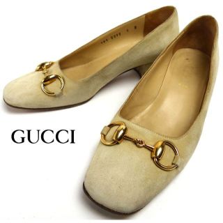 グッチ(Gucci)のイタリア製 GUCCI / グッチ スエードパンプス /ヒール　5B(22cm(ハイヒール/パンプス)