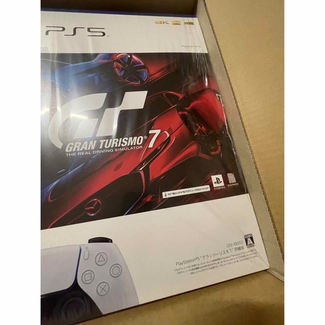 新品 PS5 (プレステ5)本体 ディスクドライブ搭載 グランツーリスモ7同