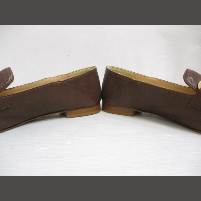 FABIO RUSCONI(ファビオルスコーニ)のファビオルスコーニ レザー ビット ローファー シューズ 37 茶 ブラウン レディースの靴/シューズ(ローファー/革靴)の商品写真