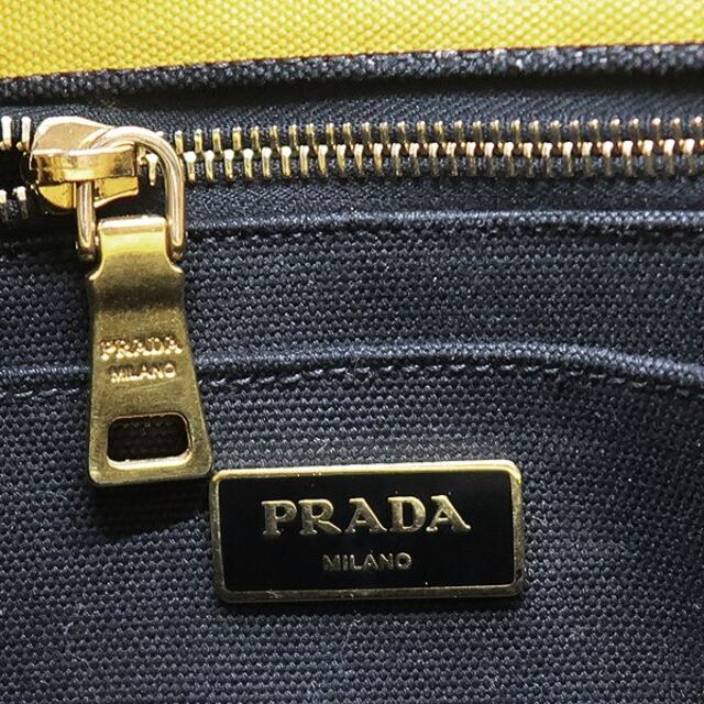 PRADA(プラダ)のPRADA プラダ カナパ　ボーダー 2WAY トート バッグ　B2439B レディースのバッグ(ハンドバッグ)の商品写真