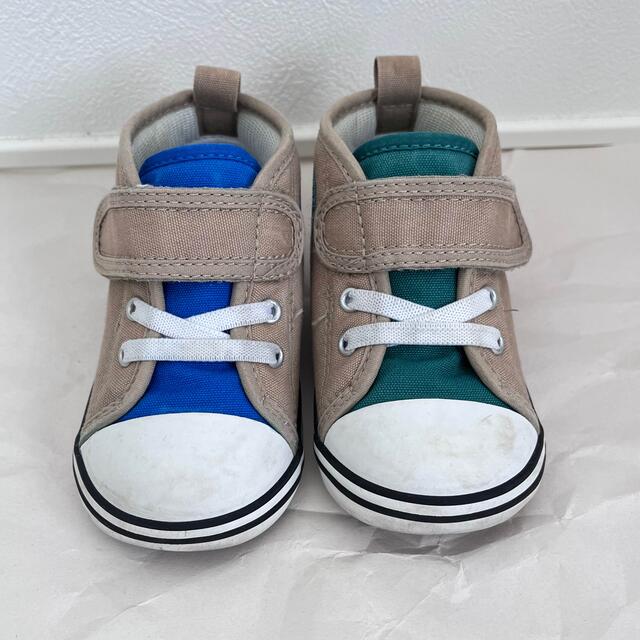 CONVERSE(コンバース)の【コンバース】バイカラー キッズシューズ 14cm キッズ/ベビー/マタニティのベビー靴/シューズ(~14cm)(スニーカー)の商品写真