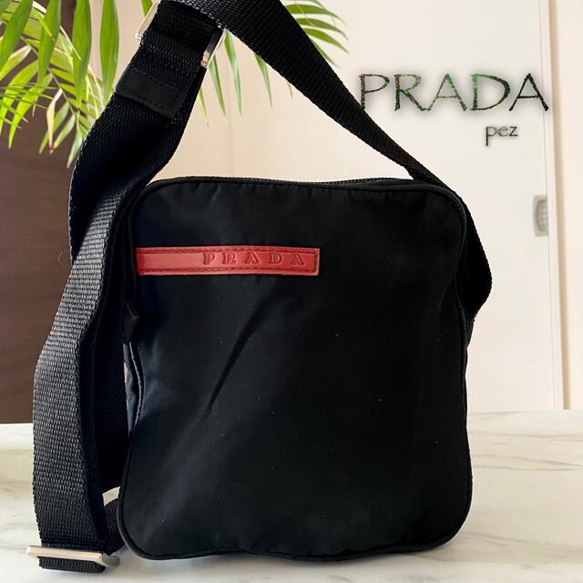 超美品 PRADA ショルダーバッグ 正規品 プラダ protechsinc.com