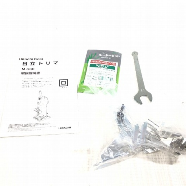 ☆極美品☆ HITACHI 日立工機 電動トリマ M6SB ルーター 61657