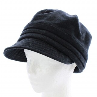 ヴィヴィアンウエストウッド(Vivienne Westwood)のヴィヴィアンウエストウッド 帽子 キャスケット 黒 ブラック(キャスケット)
